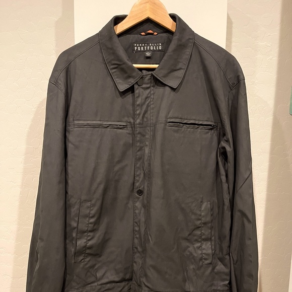 Perry Ellis - L - black jacket